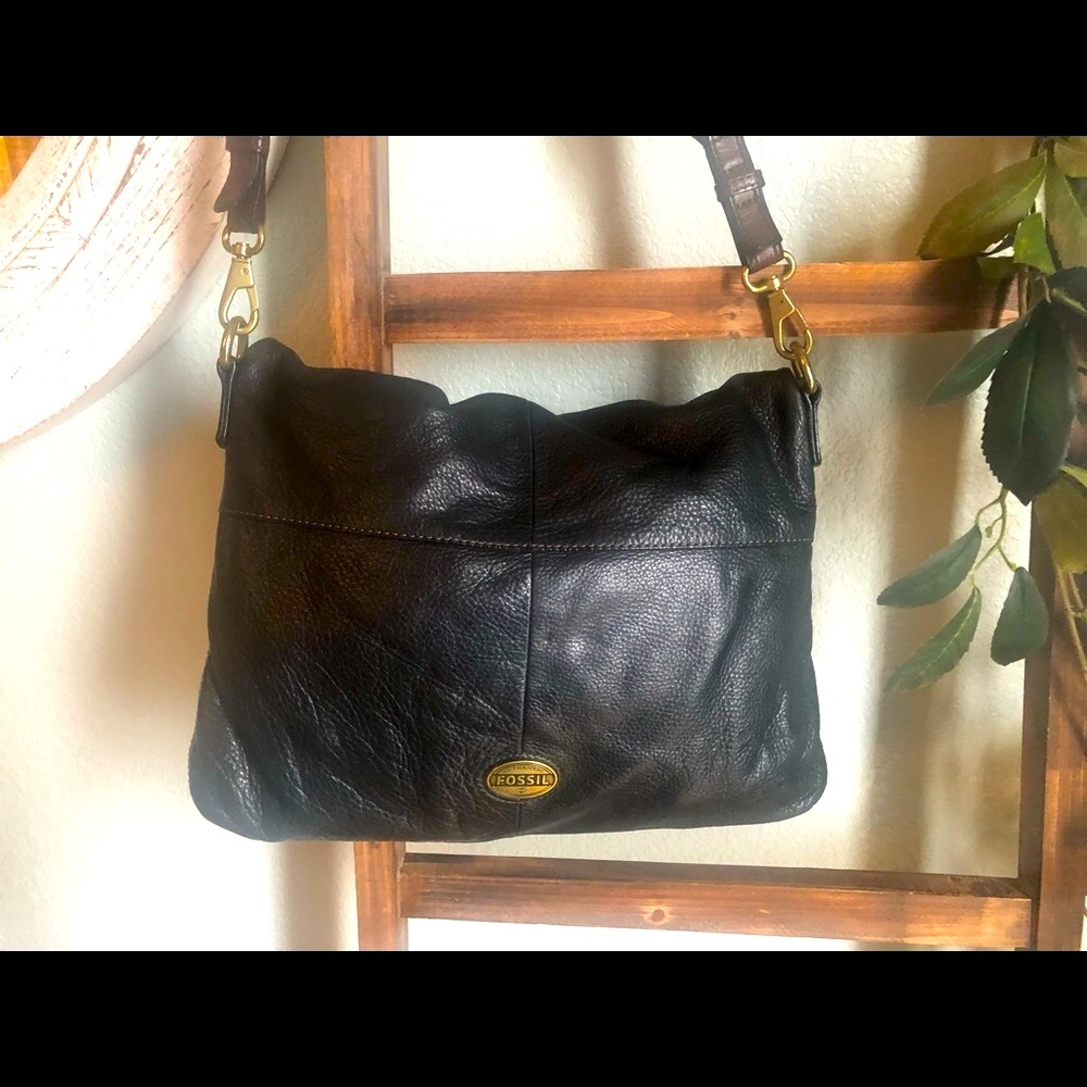 Fossil Leather Crossbody Handbag